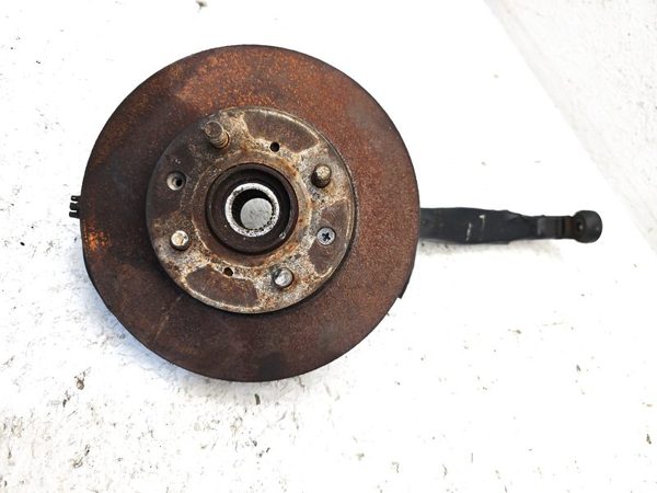 96-00 Civic Hx Coupe Passenger Right Front Spindle Steering Knuckle With Wheel — photo 2