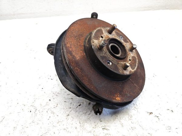 96-00 Civic Hx Coupe Passenger Right Front Spindle Steering Knuckle With Wheel — photo 3