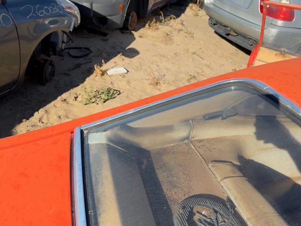 1970-77 Maverick 2-Door Sedan Passenger Right Chrome Back Glass Surround Molding — photo 5