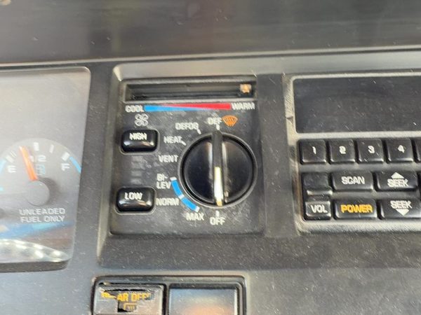 92-93 Eighty Eight Temperature Control Module In Dash Heater Ac Head Unit Oem — photo 3