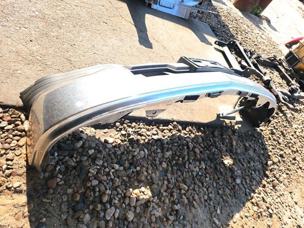 2014-2015 Silverado 1500 Front Bumper Assembly Gan Silver — photo 12