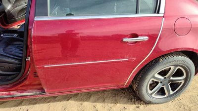2007 Buick Lucerne Rear Door LH Crimson 86U 25863368