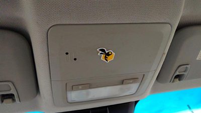 2011 Chevy Cruze Front Console Center Overhead OEM Dome Light Map Lamp Cubby