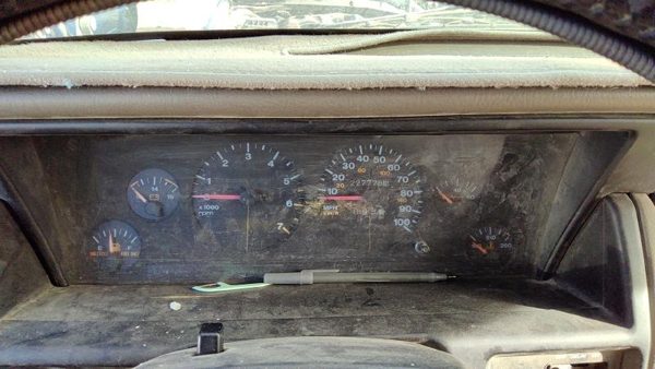 1993-1995 Jeep Grand Cherokee Speedometer Cluster Instrument Gauges Panel Dash — photo 4