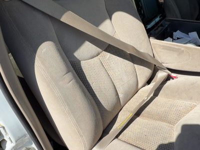 03-07 Silverado 2500 Passenger Right Front Seat Belt Retractor Shoulder Tan 52D
