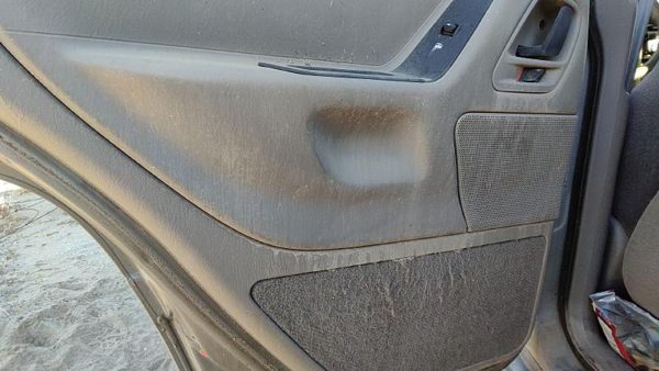 00-01 Grand Cherokee Driver Left Rear Door Trim Panel With Switches Back Gray — photo 6