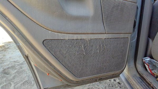00-01 Grand Cherokee Driver Left Rear Door Trim Panel With Switches Back Gray — photo 7