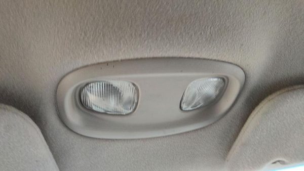 02-04 Jeep Liberty Center Overhead Console Dome Light Map Lamp Cubby Gray M5dv — photo 2