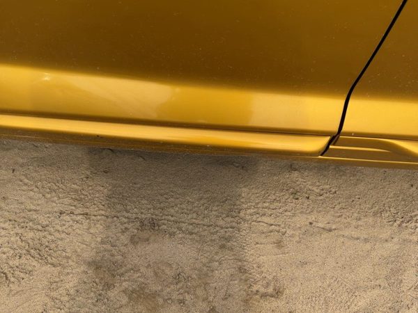 02-05 Pt Cruiser Driver Left Front Moulding From Door Trim Strip Inca Gold Py6 — photo 2