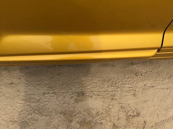02-05 Pt Cruiser Driver Left Front Moulding From Door Trim Strip Inca Gold Py6 — photo 4