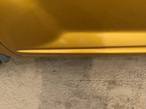 02-05 Pt Cruiser Driver Left Front Moulding From Door Trim Strip Inca Gold Py6 — photo 5