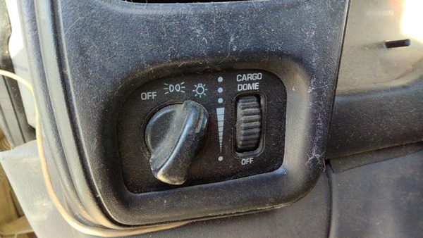 1999-2000 Dodge Dakota Headlight Switch Control Knob Buttons Dash Oem 56021673 — photo 3