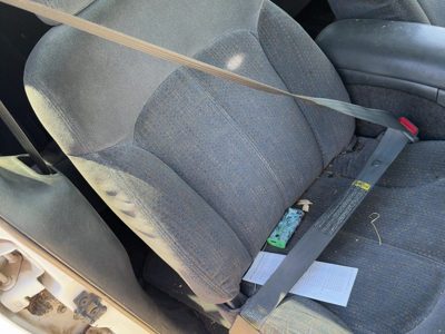 00-05 S10 Blazer Passenger Right Front Seat Belt Retractor Shoulder Graphite 12H