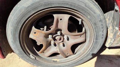 2010 2011 2012 Ford Fusion 17' Steel Wheel Oem Factory 5 Spoke Rim #4 Ae5z1015a