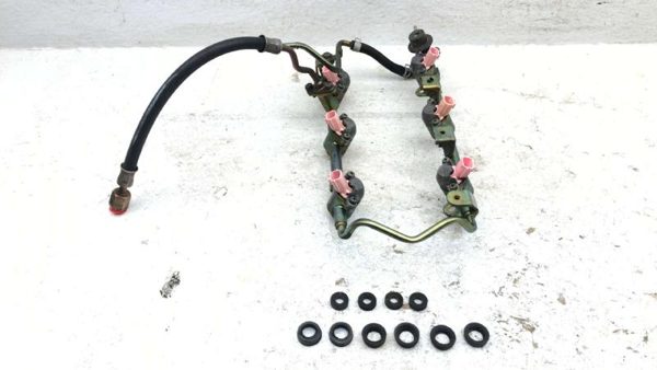 2000-2004 Nissan Xterra Complete Fuel Rail With Injectors Set Loaded Oem 3.3L — photo 1
