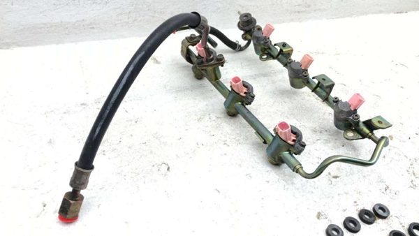 2000-2004 Nissan Xterra Complete Fuel Rail With Injectors Set Loaded Oem 3.3L — photo 6