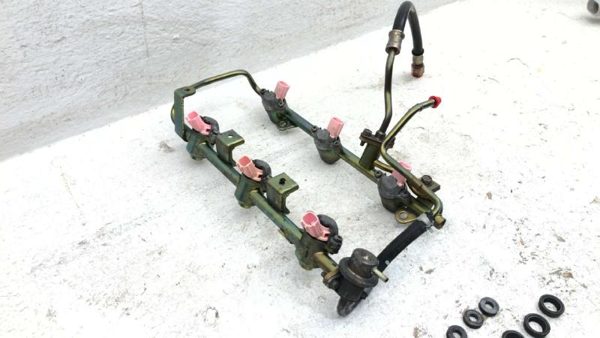 2000-2004 Nissan Xterra Complete Fuel Rail With Injectors Set Loaded Oem 3.3L — photo 9
