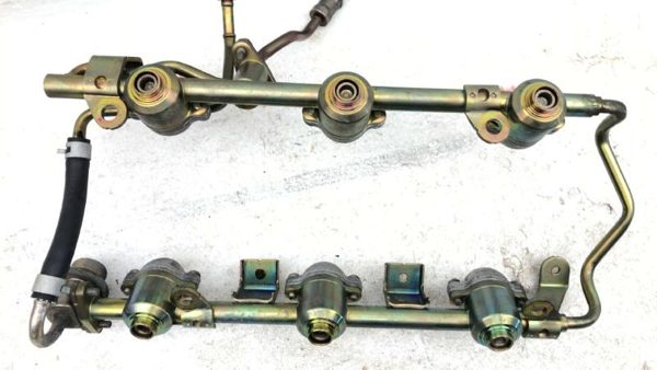 2000-2004 Nissan Xterra Complete Fuel Rail With Injectors Set Loaded Oem 3.3L — photo 13
