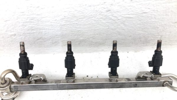 00-01 Vw Jetta Complete Fuel Rail With Injectors Set Loaded Oem 1.8L Turbo Awd — photo 9