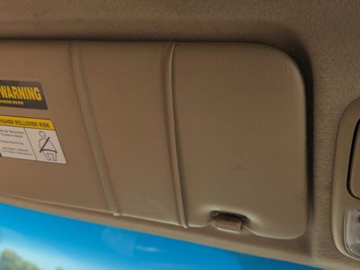 2005-2006 Honda Crv Driver Left Sun Visor Oem Without Illumination Tan