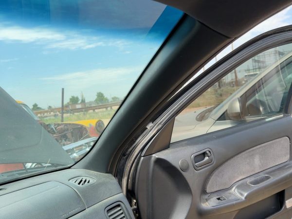 1998 Nissan Maxima Passenger Right A Pillar Trim Windshield Post Panel Oem Black — photo 2