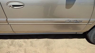 97-99 Century Passenger Right Front Moulding From Door Oem Trim Strip Gold 49U