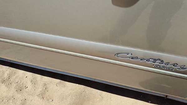 97-99 Century Passenger Right Front Moulding From Door Oem Trim Strip Gold 49U — photo 3