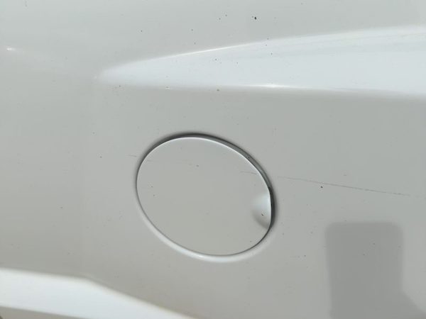 1997-2011 Dodge Dakota Fuel Tank Door With Hinge Gas Lid Oem Filler White Pw7 — photo 2