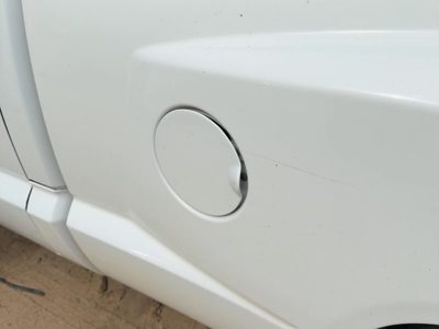 1997-2011 Dodge Dakota Fuel Tank Door With Hinge Gas Lid Oem Filler White Pw7