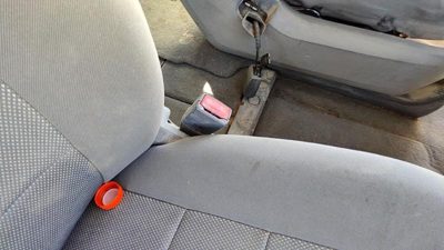 08-20 Grand Caravan Passenger Right Front Seat Belt Buckle Receiver Gray Ds