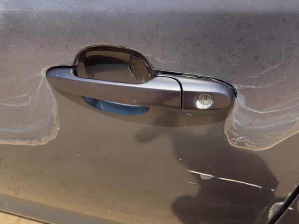 05-10 Cobalt Driver Left Front Outside Door Handle Oem Body Colored Amethyst 84U — photo 3