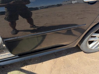 2006-2013 Chevy Impala Driver Left Rear Moulding From Door Oem Back Black 41U