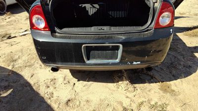 2008-2012 Chevy Malibu Rear Bumper Cover Assembly Oem Back 58u Black Granite