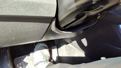 2004 Bmw X3 Lower Dash Under Column Knee Bolster Trim Panel Oem Gray 51453414558