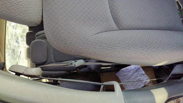 05-07 Caravan Passenger Right Front Seat Belt Retractor Shoulder D5 Slate Gray — photo 4