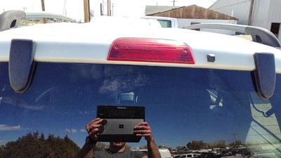 05-07 Jeep Liberty Third Brake Light Middle Lamp Oem