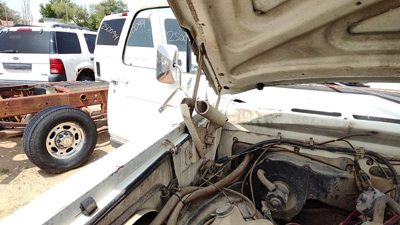 1981-1993 Dodge Ram W250 Passenger Right Hood Hinge Assembly Oem White 55027100