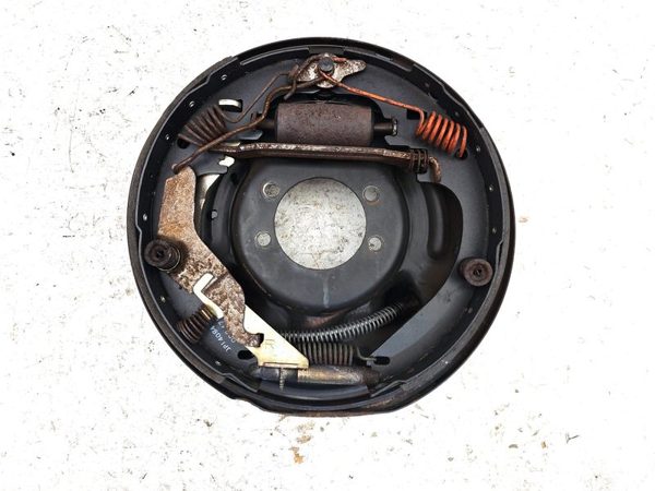 1994-1999 Ram 1500 Passenger Right Rear Brake Backing Plate Assembly Oem — photo 1