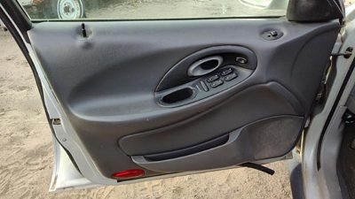 1996-1999 Ford Taurus Driver Left Front Door Trim Panel With Master Switch Gray