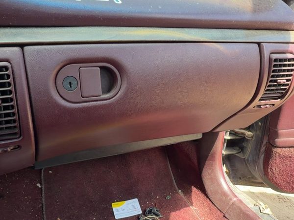 1994 Olds Eighty Eight Glove Box Assembly Complete Door With Latch Oem Red — photo 4