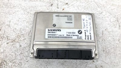 2004 Bmw X3 Electronic Control Module Computer Ecm Ecu 3.0L Awd 5Wk93017