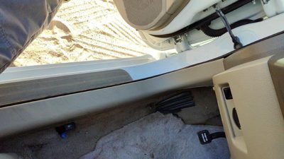 07-10 Nissan Altima Driver Left Lower Sill Step Moulding Trim Panel Oem Blond C