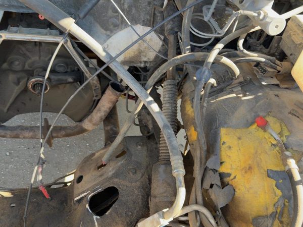 92-97 Ford F250 Lower Intermediate Steering Shaft Oem — photo 1