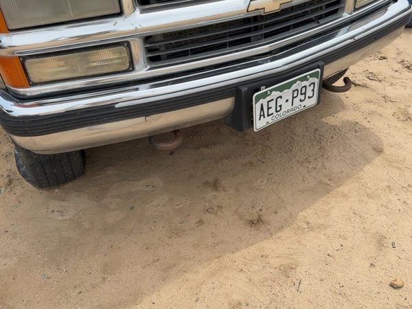 1988-1999 Chevy Silverado 1500 Front Bumper With Brackets Assembly Oem 15574111 — photo 2