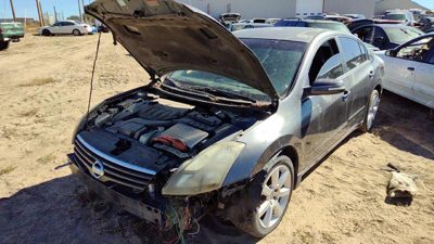 2007-2009 Nissan Altima Driver Left Front Brake Caliper With Mount Bracket Oem