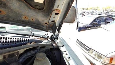 03-24 Chevy Express Van Driver Left Hood Hinge Assembly Oem White 50U
