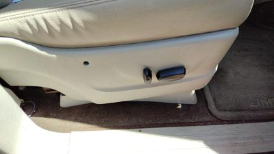 06 Town Country Passenger Right Side Power Seat Switch With Trim Panel Khaki J1