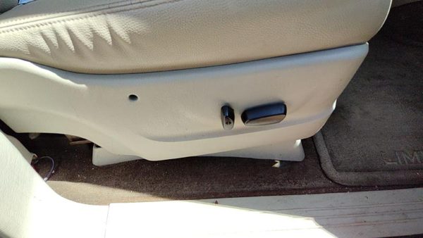 06 Town Country Passenger Right Side Power Seat Switch With Trim Panel Khaki J1 — photo 1