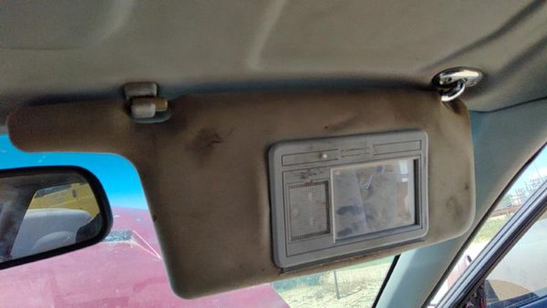 1994-1995 Honda Accord Passenger Right Sun Visor Oem Gray — photo 6
