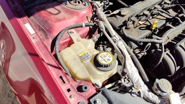 2010-2012 Ford Fusion Coolant Reservoir Radiator Overflow Tank Bottle Oem 2.5L — photo 4